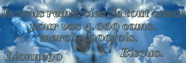 Merci pour les 4.000 coms.