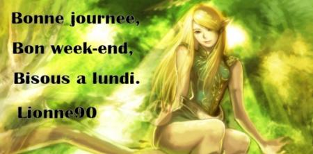 Bonne journee et bon week-end