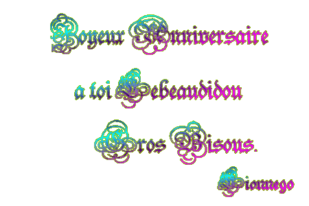 joyeux anniversaire