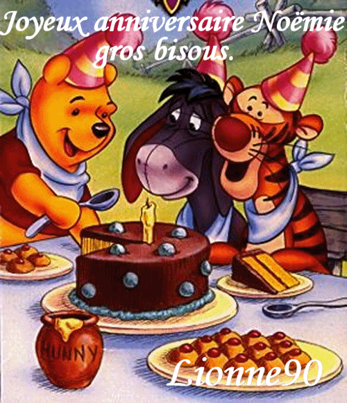 Pour Noemie la fille de bleueternel(3ans)